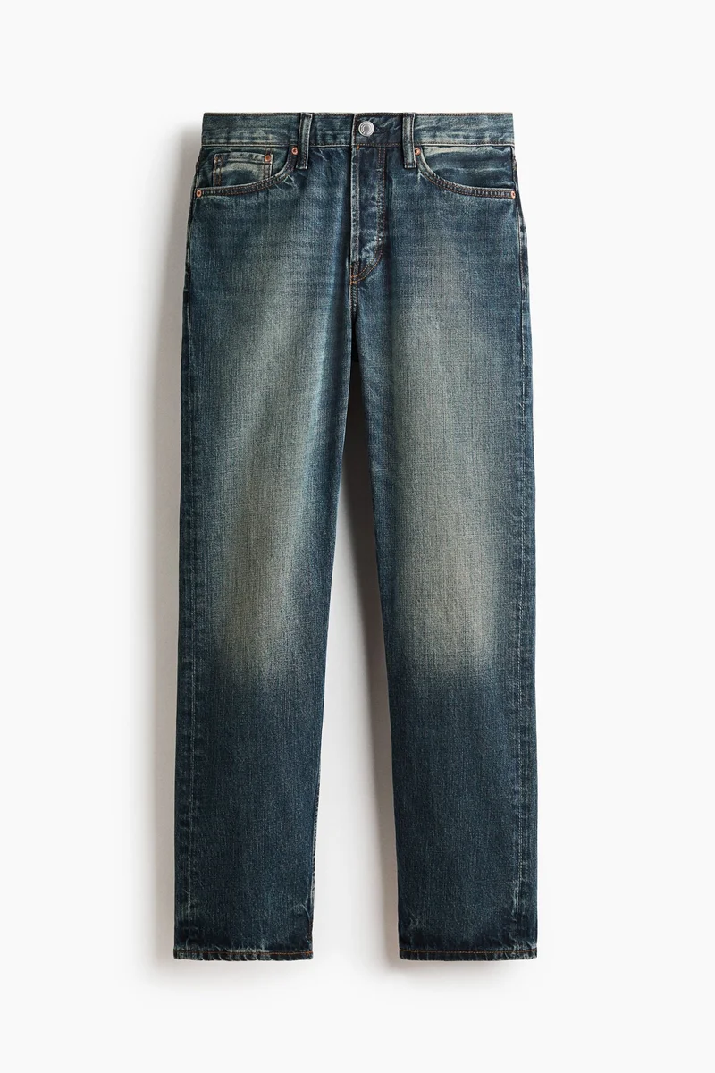 H&M  Straight Regular Jeans for Men | Best Price UAE